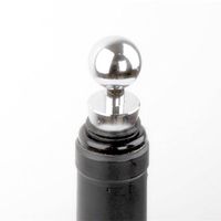 Red Wine Bottle Stopper Wine Fresh-keeping Sealing Lid Round Head Six-wire Plastic Conjoined Wine Set main image 6