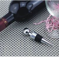 Red Wine Bottle Stopper Wine Fresh-keeping Sealing Lid Round Head Six-wire Plastic Conjoined Wine Set main image 7