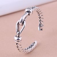 Twisted Fashion Metal Simple Personality Copper Open Ring main image 1