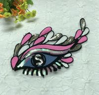 Clothing Lace Accessories / Charming Eyes Towel Embroidery / Beads Embroidery / Towel Embroidery Accessories sku image 1