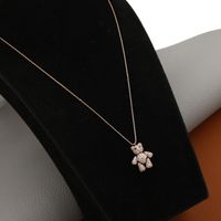 Exquisite Cute Fashion All-match Bear Sweater Chain main image 2