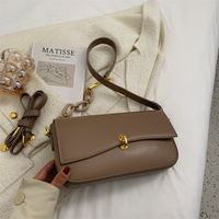 New Trend Texture One-shoulder Messenger Bag Chain Texture Small Square Bag main image 4