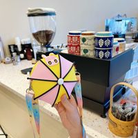 Winter New Silicone Bag Children's Bag Cartoon Cute Little Umbrella Press Bag main image 3