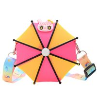 Winter New Silicone Bag Children's Bag Cartoon Cute Little Umbrella Press Bag main image 6