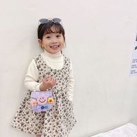 Korean Princess Accessories Messenger Bag Cotton And Linen Pearl Handbag main image 5