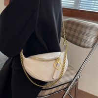Fashion Chest Bag Small Bag Female 2021 New Rhombus Dumpling Chain Shoulder Bag sku image 3