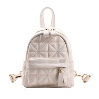 Lingge Embroidery Thread Mini Backpack Women's Autumn And Winter Schoolbag sku image 1