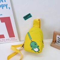 2022 Early Spring New Cartoon Bag Cute Dinosaur Baby Chest Bag Wholesale sku image 2