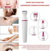 Simple Geometric Contrast Color 5 In 1 Multipurpose Hair Trimmer main image 6