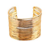 Fashion Solid Color Metal Plating Women's Bangle 1 Piece main image 1