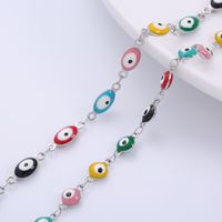 Fashion Eye Titanium Steel Enamel Bracelets main image 5