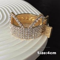 Moda Estrella Aleación Embutido Diamantes De Imitación Garras De Pelo 1 Pieza sku image 7