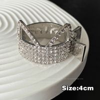 Moda Estrella Aleación Embutido Diamantes De Imitación Garras De Pelo 1 Pieza sku image 6