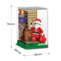 Christmas Box Building Blocks Children's Assembled Toys Holiday Gifts 1 Piece Random main image 2