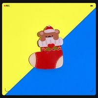 Lindo Personaje Animado Árbol De Navidad Arílico Niños Broches sku image 6