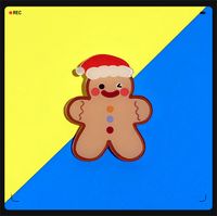 Lindo Personaje Animado Árbol De Navidad Arílico Niños Broches sku image 7