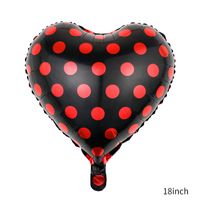 Valentine's Day Heart Shape Aluminum Film Date Balloons 1 Piece sku image 10