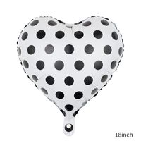 Valentine's Day Heart Shape Aluminum Film Date Balloons 1 Piece sku image 11