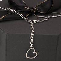 Fashion Heart Shape Alloy Women's Chain Belts 1 Piece main image 3