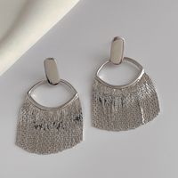 Fashion Geometric Copper Tassel Women's Drop Earrings 1 Pair main image 2