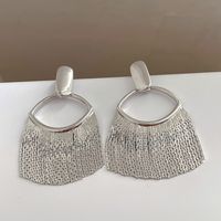 Fashion Geometric Copper Tassel Women's Drop Earrings 1 Pair sku image 2