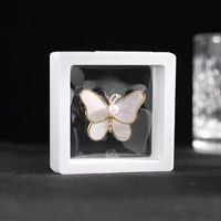 Mode Schmetterling Legierung Überzug Künstliche Perlen Frau Broschen sku image 6