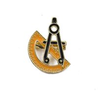 Retro Geometric Alloy Stoving Varnish Unisex Brooches sku image 8