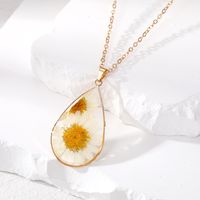 Vacation Flower Resin Epoxy Women's Earrings Necklace main image 3