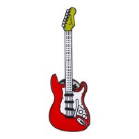 Mode Guitare Lettre Remarques Alliage Placage Unisexe Broches sku image 7