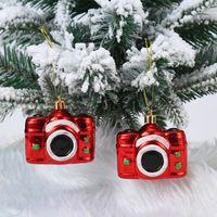 Weihnachten Mode Weihnachtsmann Süssigkeit Kunststoff Gruppe Hängende Ornamente 2-teiliges Set sku image 9