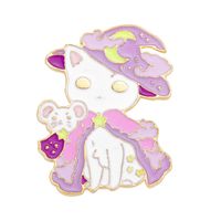 Mignon Chat Alliage Placage Unisexe Broches sku image 2