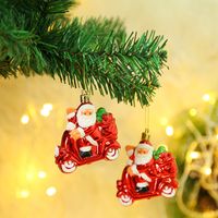 Weihnachten Mode Weihnachtsmann Süssigkeit Kunststoff Gruppe Hängende Ornamente 2-teiliges Set sku image 13