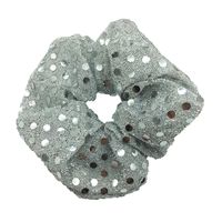 Fashion Solid Color Cloth Sequins Hair Tie main image 3