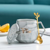 Fashion Solid Color Ceramics Glass Mug sku image 2