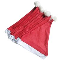 Christmas Fashion Color Block Cloth Party Christmas Hat 1 Piece main image 3