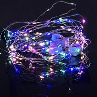 Led Button Battery Decorative Copper Wire Atmosphere Light String sku image 1