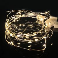 Led Button Battery Decorative Copper Wire Atmosphere Light String main image 6