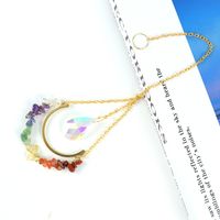 Fashion Water Droplets Artificial Crystal Copper Pendant 1 Piece main image 2