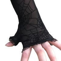 Women's Simple Style Spider Web Nylon Gloves 1 Pair sku image 1