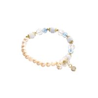 Elegant Flower Pearl Beaded Bracelets main image 3