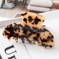 Fashion Solid Color Acetic Acid Sheets Hollow Out Hair Claws 1 Piece sku image 35