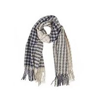 Women's Fashion Houndstooth Heart Shape Polyester Printing Scarf main image 5