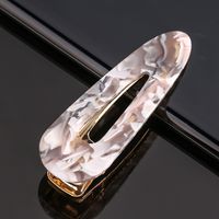 Fashion Geometric Square Heart Shape Arylic Imitation Pearl Hollow Out Hair Claws 1 Piece main image 2