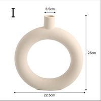 Simple Style Irregular Ceramics Vase Artificial Decorations sku image 12