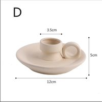 Simple Style Irregular Ceramics Vase Artificial Decorations sku image 4