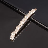 Lady Flower Bow Knot Artificial Pearl Hair Clip sku image 22