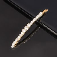 Lady Flower Bow Knot Artificial Pearl Hair Clip sku image 16