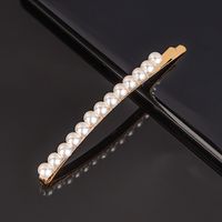 Lady Flower Bow Knot Artificial Pearl Hair Clip sku image 15