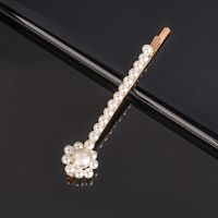 Lady Flower Bow Knot Artificial Pearl Hair Clip sku image 23