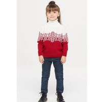Fashion Snowflake Polyester Jacquard Sweater Family Matching Outfits main image 5
